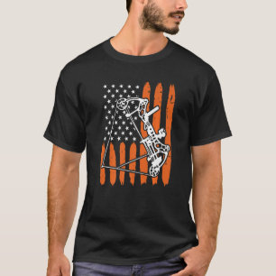 Compound Bow Archer Usa Archery T-Shirt