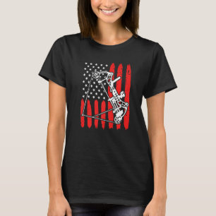 Compound Bow Archer Usa Archery T-Shirt
