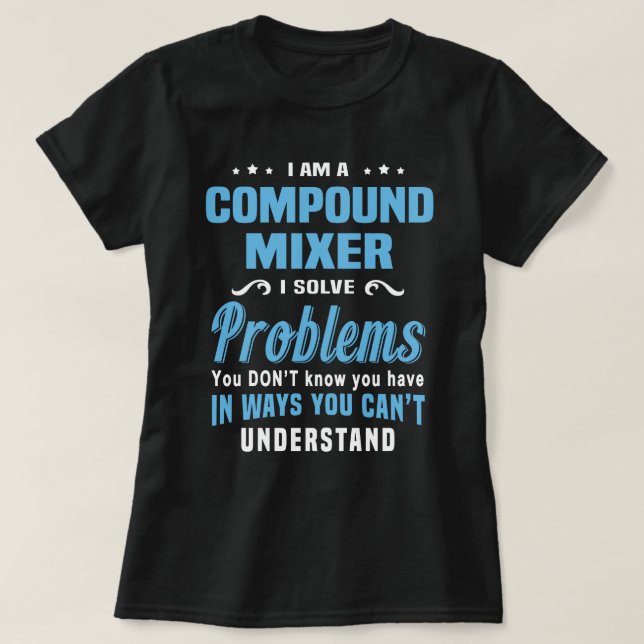 Compound Mixer T-Shirt (Design Front)
