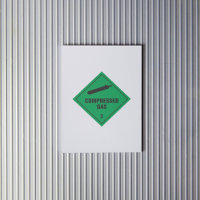 Compressed Gas 2 Label