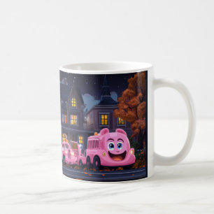 Comptine "Wheels on the Bus" on the Halloween them Coffee Mug