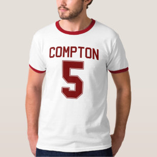 Compton #5 Football Jersey T-Shirt