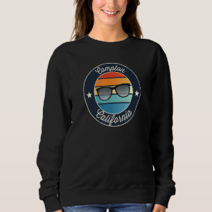 Compton California Ca Vacation Souvenir Sunglasses Sweatshirt