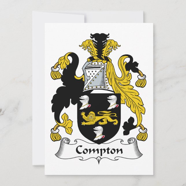 Compton Family Crest (Front)