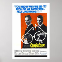 Compulsion 1959 POSTER PRINT A5-A1 50s American