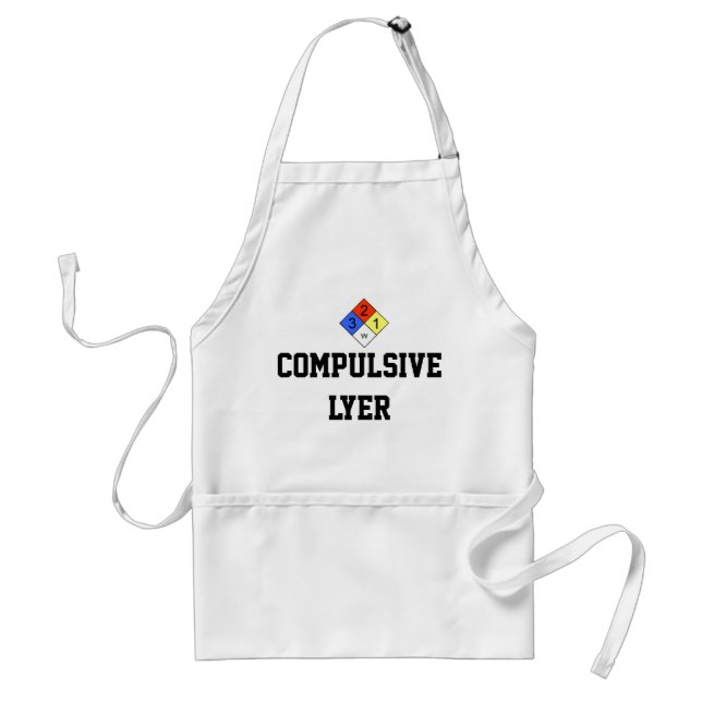 Compulsive Lyer - Soapmaker Apron (Front)