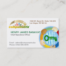 Compumatrix Calling Card