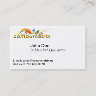 Compumatrix Dual Purpose Business Card