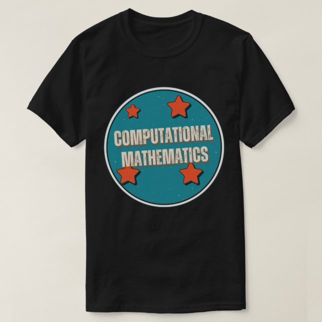 Computational Mathematics T-Shirt (Design Front)