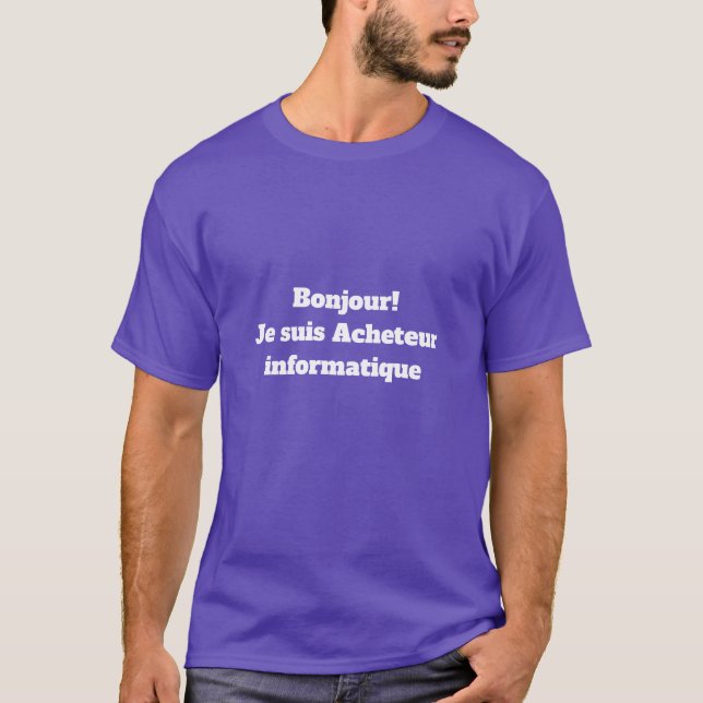 Computer Buyer T-Shirt (Front)