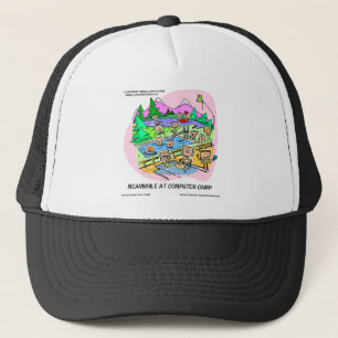 Computer Camp Funny Tees Mugs Gifts Etc. Trucker Hat