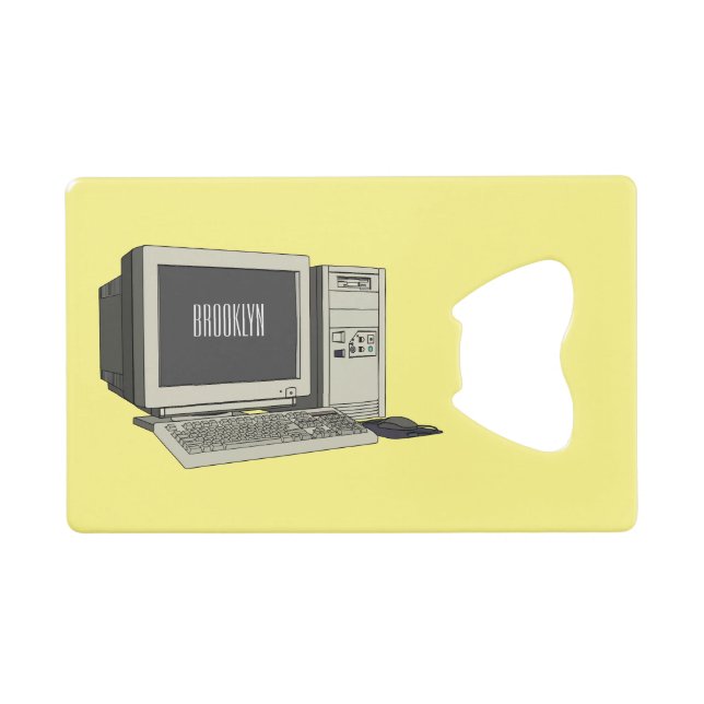 Computer cartoon illustration  (Front (Horizontal))