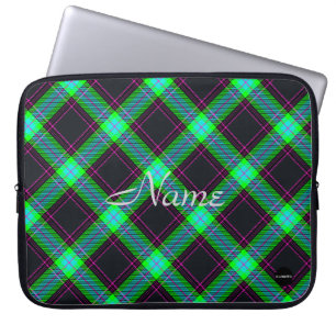 Computer Cases -HAMbyWG Neon Black Plaid