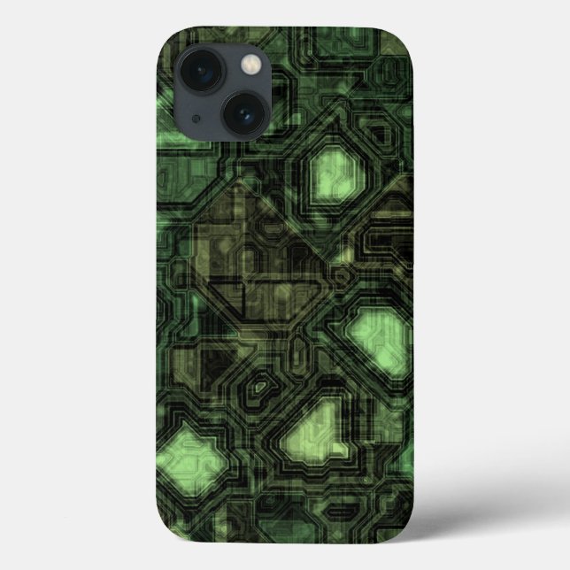 Computer circuit background Case-Mate iPhone case (Back)