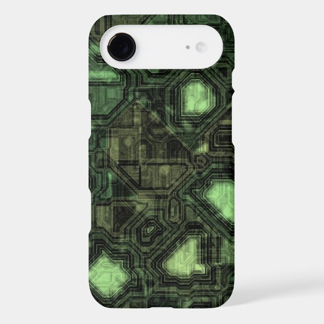 Computer circuit background Case-Mate iPhone case (Back)