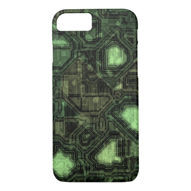 Computer circuit background Case-Mate iPhone case (Back)