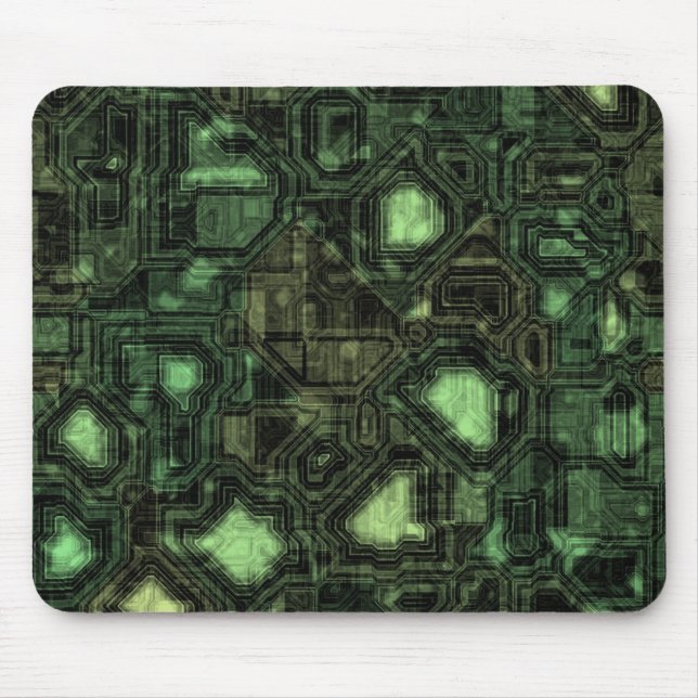 Computer circuit background mouse pad (Front)