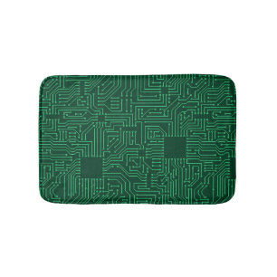 Computer circuit board bath mat