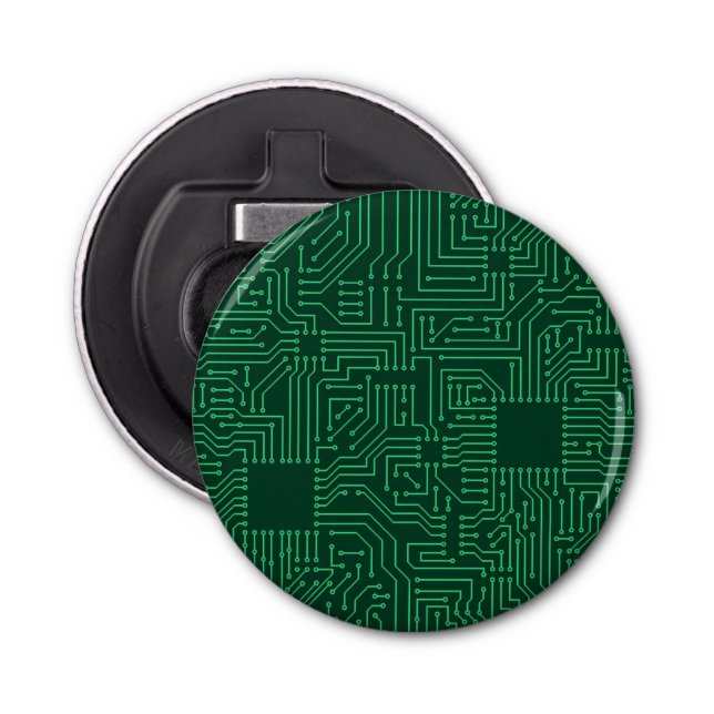 Computer circuit board bottle opener (Front)