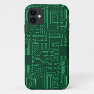 Computer circuit board iPhone 11 case