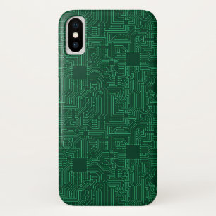 Computer circuit board iPhone x case