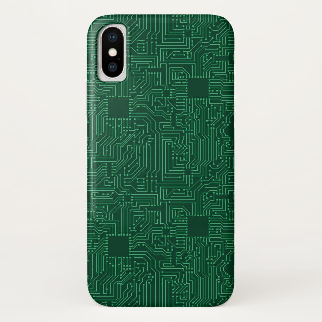 Computer circuit board Case-Mate iPhone case (Back)