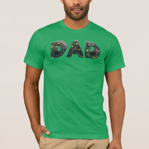 Computer Circuit Board Dad T-Shirt