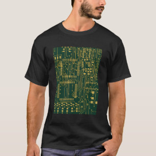 Computer Circuit Board - Electronics Tech T-Shirt