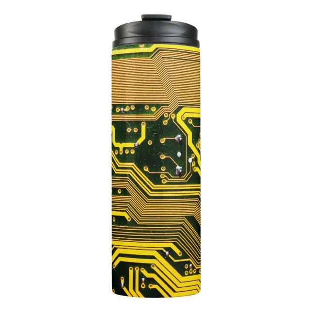 computer circuit boardtelecommunication,abstract,a thermal tumbler (Front)