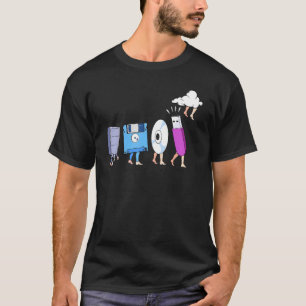 Computer Cloud Evolution Programmer Engineer Devel T-Shirt