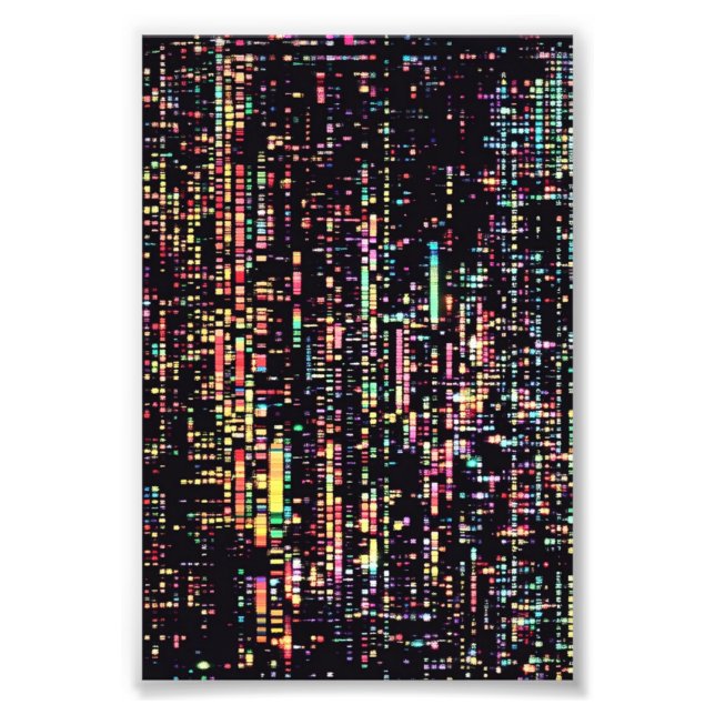 computer code written in smole photo print (Front)