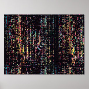 computer code written in smole poster