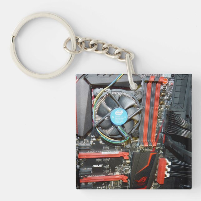 Computer Components Parts, Key Ring (Front)