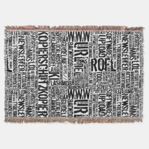 Computer Dictionary... Throw Blanket