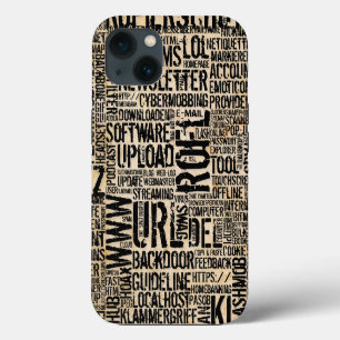 Computer Dictionary - vintage iPhone 13 Case