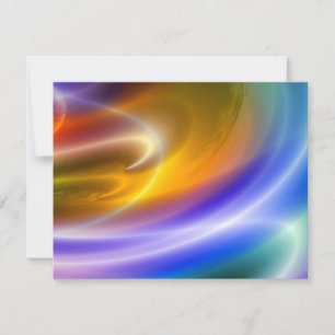 Computer Digital Abstract Invites Invitations