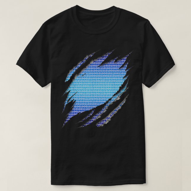 Computer Engineer Coding t Software Coder  T-Shirt (Design Front)