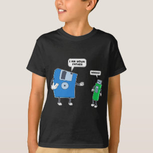 Computer Engineering I Father & Son Floppy Disc En T-Shirt