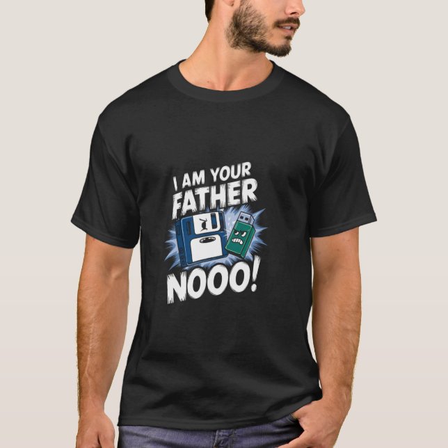 Computer Engineering I mens Father & Son Floppy Di T-Shirt (Front)