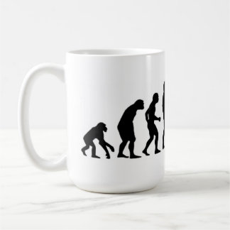 Computer Evolution Coffee Mug