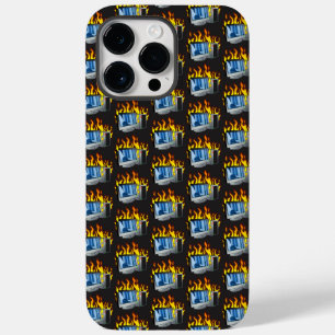Computer Fire iPhone / iPad case