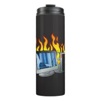 Computer Fire Thermal Tumbler