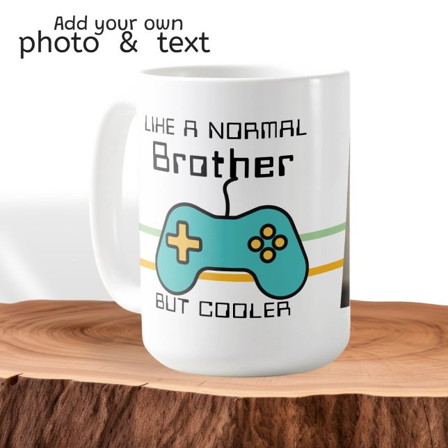 Computer Game Personalised Photo and Text Coffee Mug (Computer Game Personalized Photo and Text Coffee Mug by Ricaso. Gamer mugs custom made gifts)