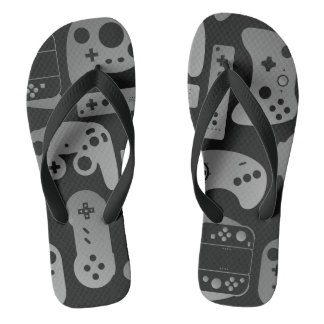 Computer Gamer theme Thongs