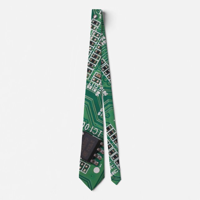 Computer Geek Circuit Tie (Front)