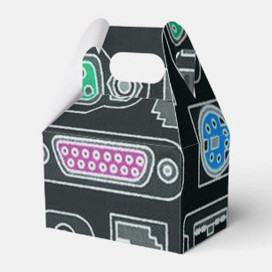 Computer Geek Input Pattern Favour Box