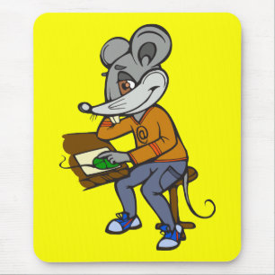 Computer Geek Mouse Mouse Pad