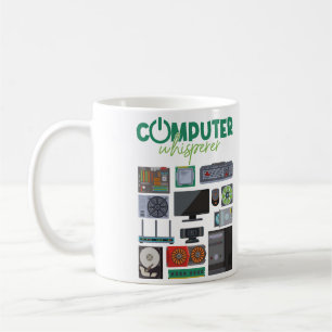 Computer Geek Tech Nerd Cool Support. Coffee Mug