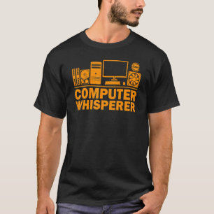Computer Geek Tech Nerd Men Women Cool Support T-Shirt
