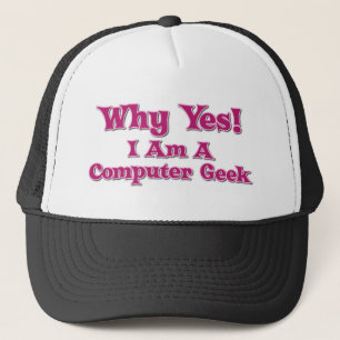 Computer Geek Trucker Hat